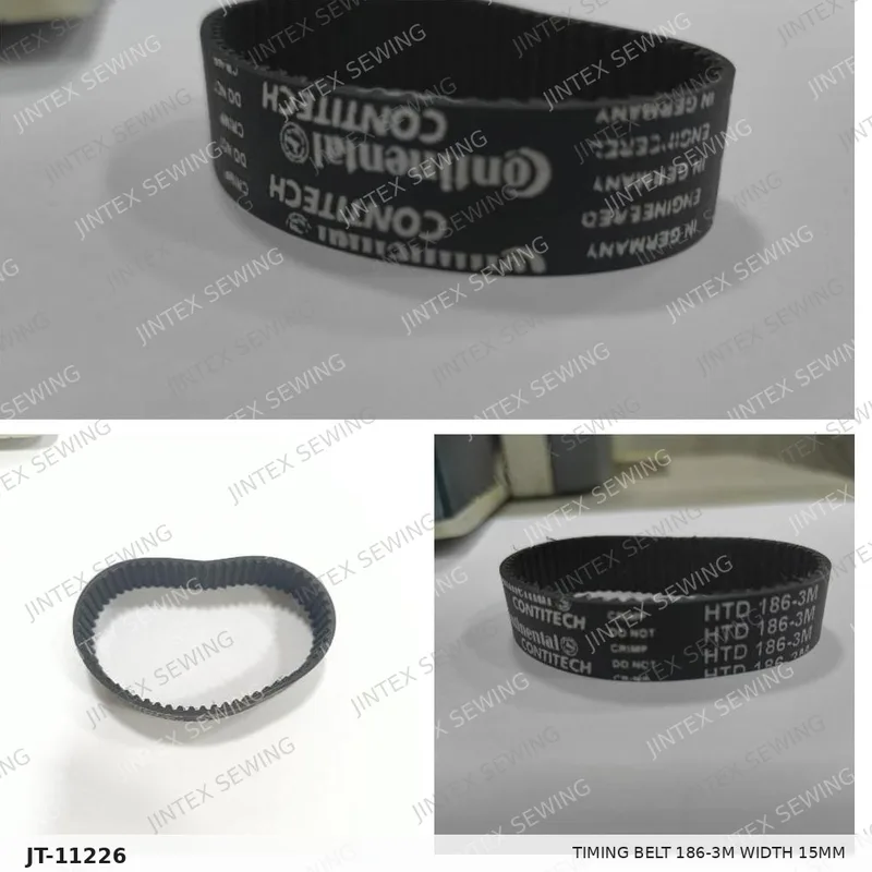 Timing Belt 186-3M Width 15MM — Part No. JT-11226 sewing machine spare part, photo 2