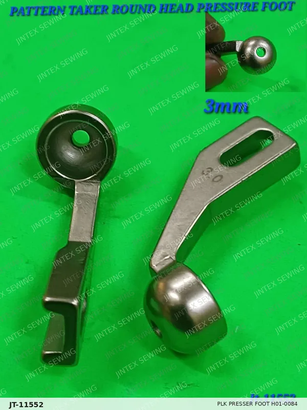 Plk Presser Foot H01-0084 3.MM — Part No. JT-11552 sewing machine spare part, photo 2