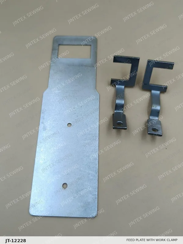 Brother 430D Feed Plate with Work Clamp 40X20MM — Part No. JT-12228 sewing machine spare part, photo 2