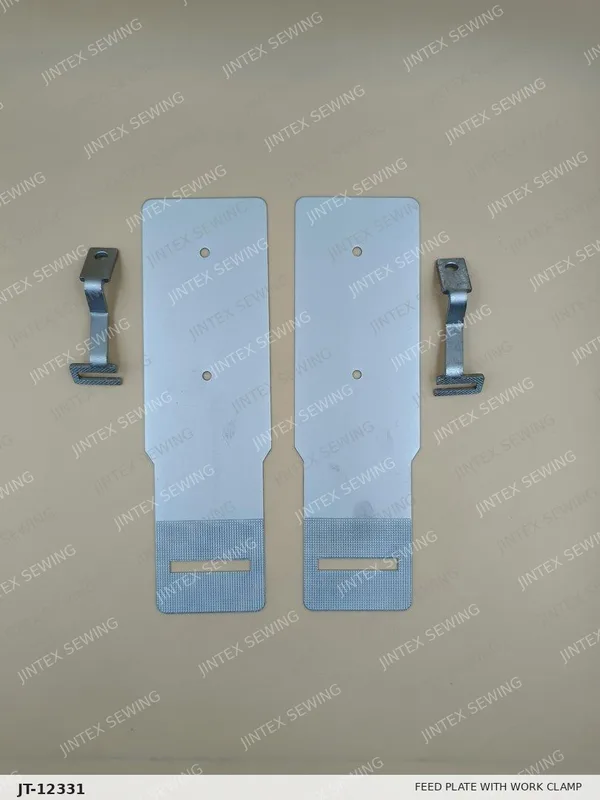 Brother 430D Feed Plate with Work Clamp 39X6MM — Part No. JT-12331 sewing machine spare part, photo 2
