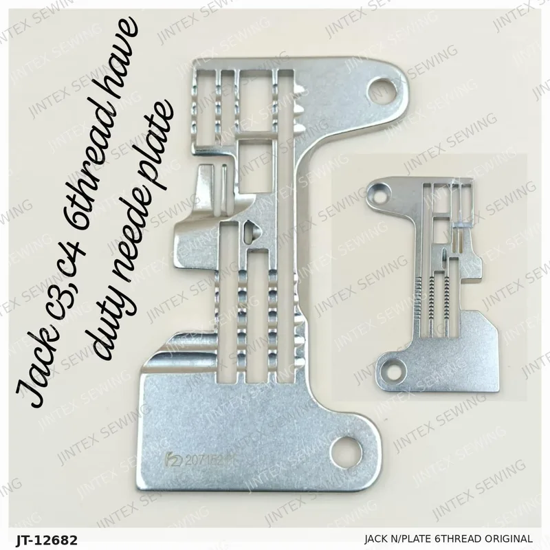 Jack N/Plate 6THREAD Original — Part No. JT-12682 sewing machine spare part, photo 2