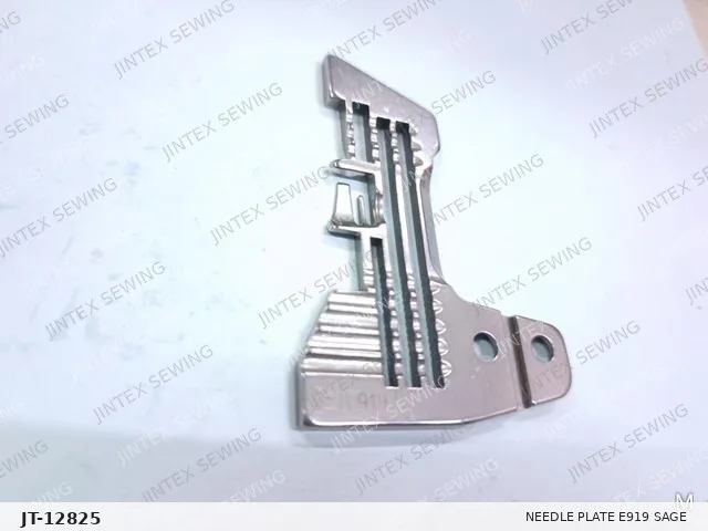 Needle Plate E919 Sage — Part No. JT-12825 sewing machine spare part, photo 2