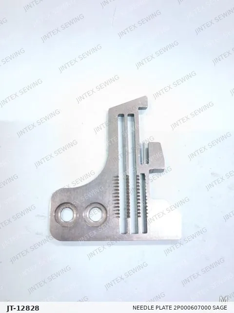 Needle Plate 2P000607000 Sage — Part No. JT-12828 sewing machine spare part, photo 3