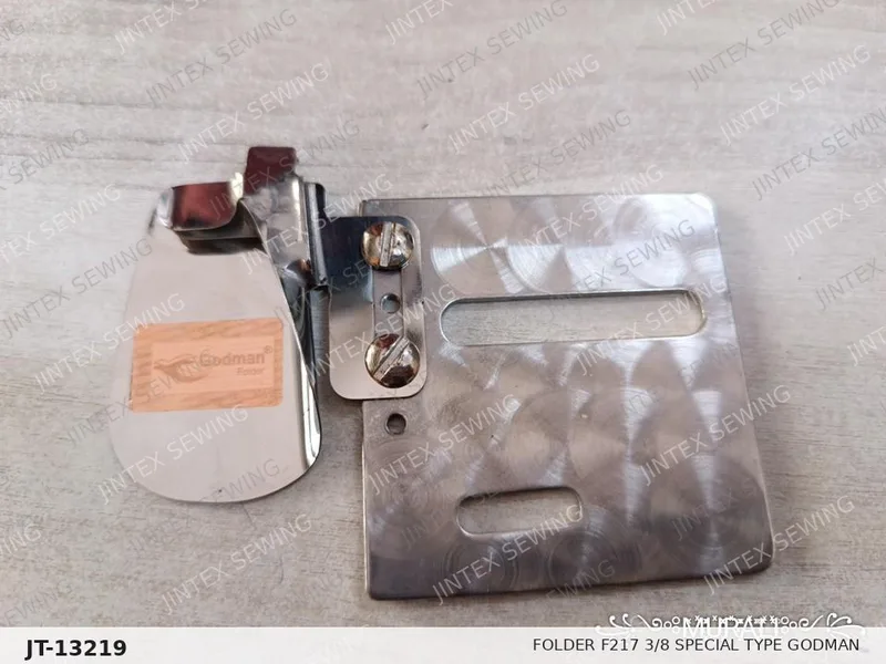 Folder F217 3/8 Special Type Godman — Part No. JT-13219 sewing machine spare part, photo 2