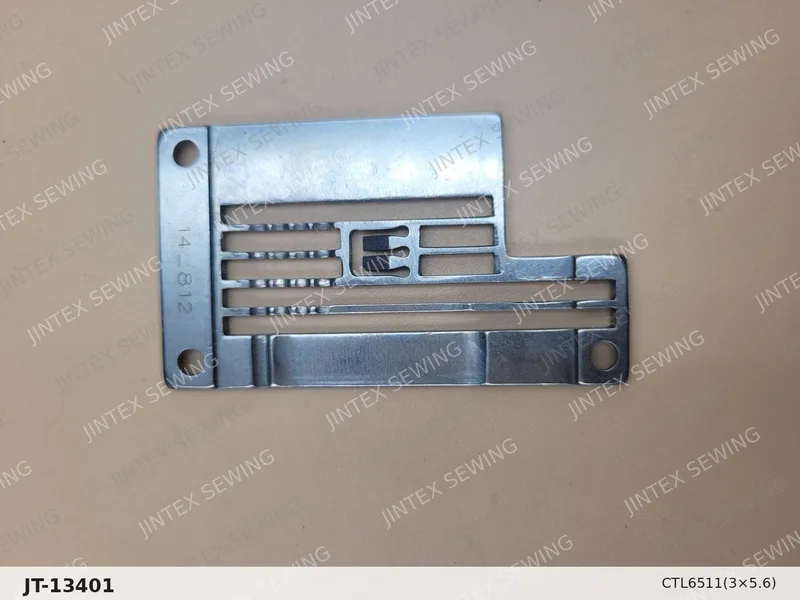 Needle Plate 14-812 Flat TPCL11561 — Part No. JT-13401 sewing machine spare part, photo 2