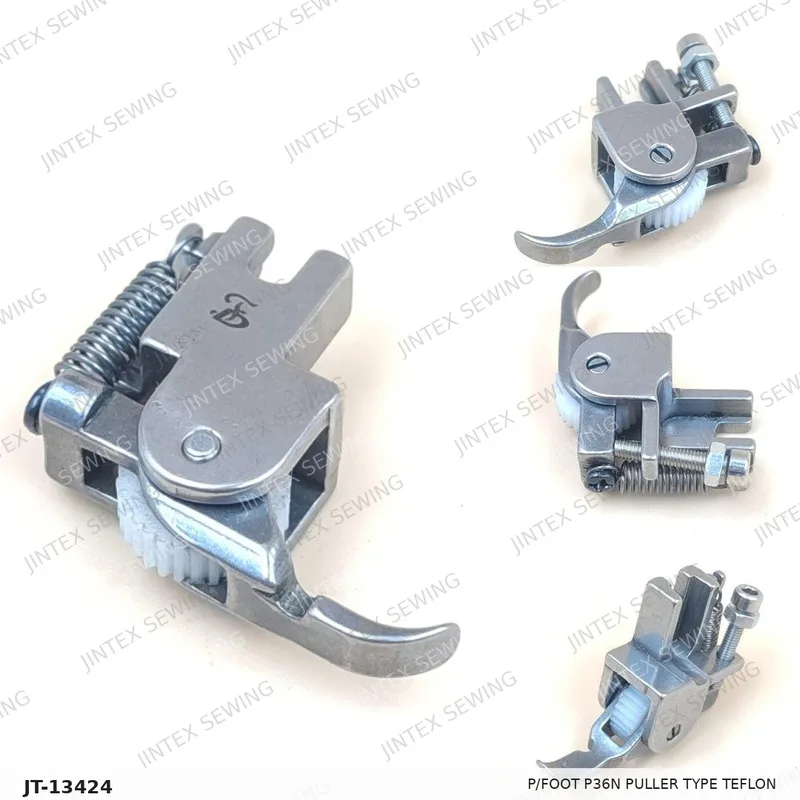 P/Foot P36N Puller Type Teflon DF-60598 — Part No. JT-13424 sewing machine spare part, photo 2