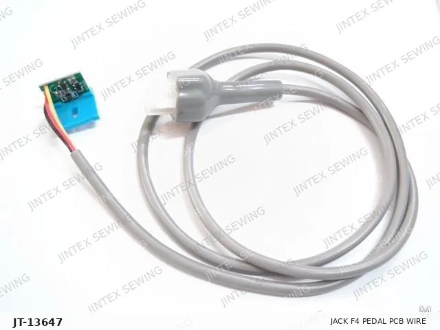 Jack F4 Pedal PCB Wire 807109 — Part No. JT-13647 sewing machine spare part, photo 2