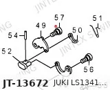 Juki LS1341 B1305-055-000-A with B1307-055-000&B1308-055-000&B1309-055-000&B1310-055-000&B1314-055-000&SD-0640322-TP&SD-0640322-TP — Part No. JT-13672 sewing machine spare part, photo 2