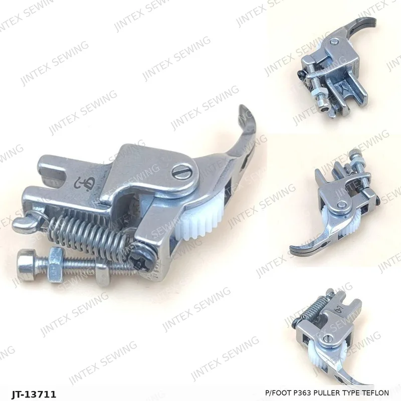P/Foot P363 Puller Type Teflon DF-60594 — Part No. JT-13711 sewing machine spare part, photo 2