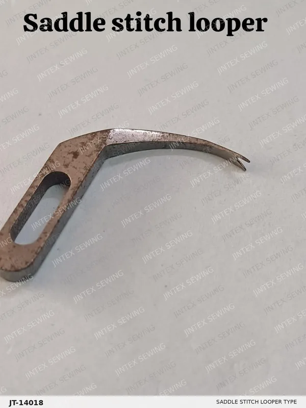 Saddle Stitch Looper  Type JSC-S0017 — Part No. JT-14018 sewing machine spare part, photo 2