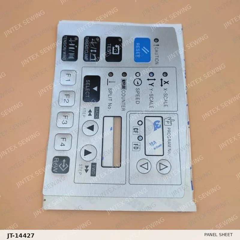 Brother 430D Panel Sheet SA3831001 — Part No. JT-14427 sewing machine spare part, photo 3