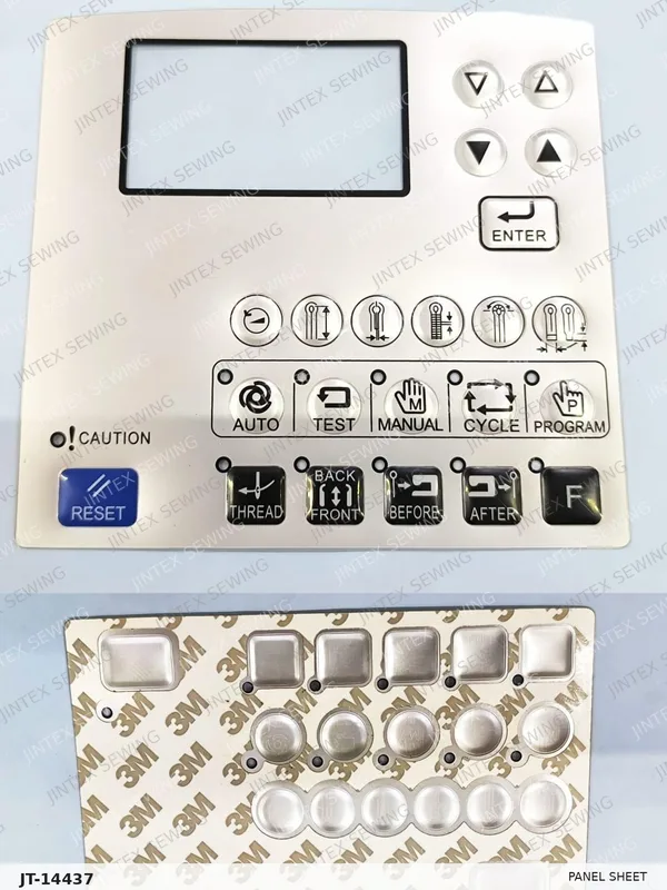 Brother 9820 Panel Sheet SA6550001 — Part No. JT-14437 sewing machine spare part, photo 3