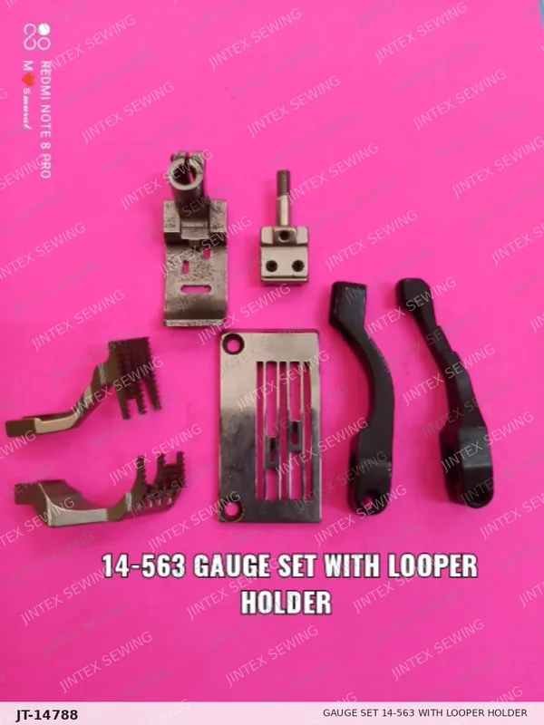Gauge Set 14-563 with Looper Holder — Part No. JT-14788 sewing machine spare part, photo 2
