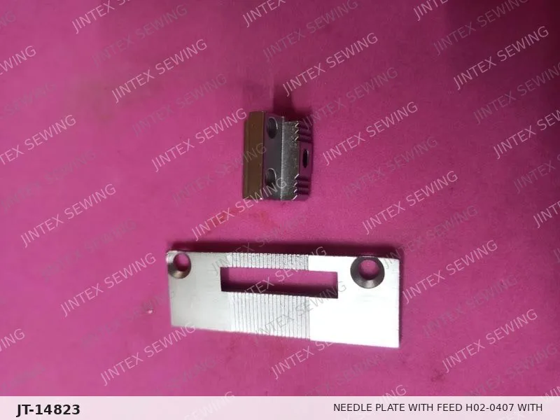 Juki LU1510 Needle Plate with Feed H02-0407 with H02-0408 — Part No. JT-14823 sewing machine spare part, photo 2