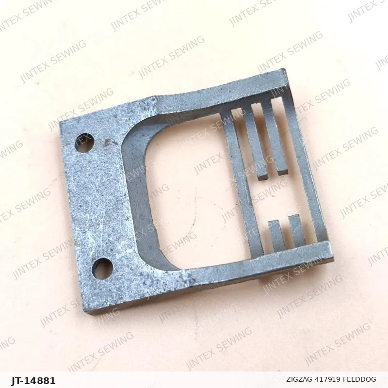 Zigzag 417919 Feeddog — Part No. JT-14881 sewing machine spare part, photo 2