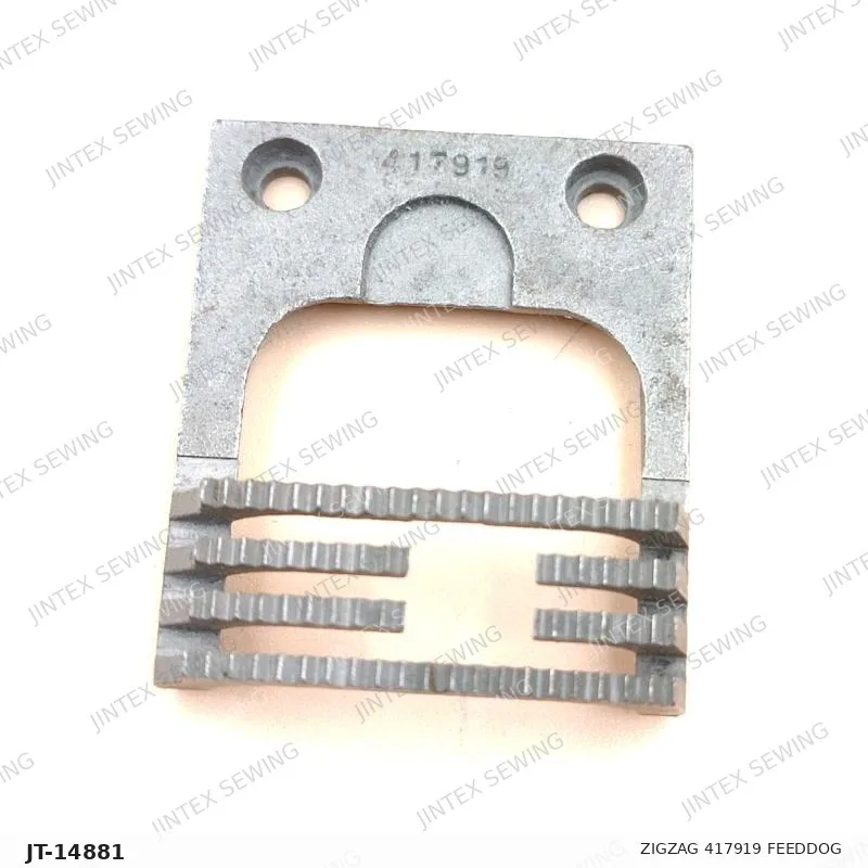Zigzag 417919 Feeddog — Part No. JT-14881 sewing machine spare part, photo 3
