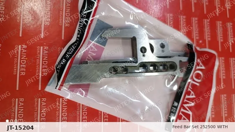 Pegasus W500 Feed Bar Set 252500 with 252502 — Part No. JT-15204 sewing machine spare part, photo 2
