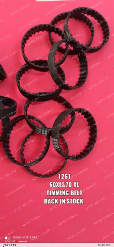 Timing Belt 60XL — Part No. JT-15573 sewing machine spare part, photo 2
