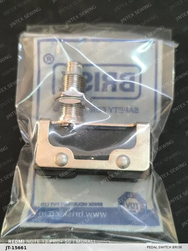 2128 Pedal Switch Brisk F-19 — Part No. JT-15661 sewing machine spare part, photo 2
