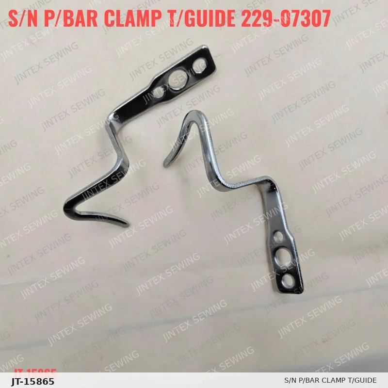 S/N P/Bar Clamp T/Guide 229-07307/LB06 — Part No. JT-15865 sewing machine spare part, photo 2
