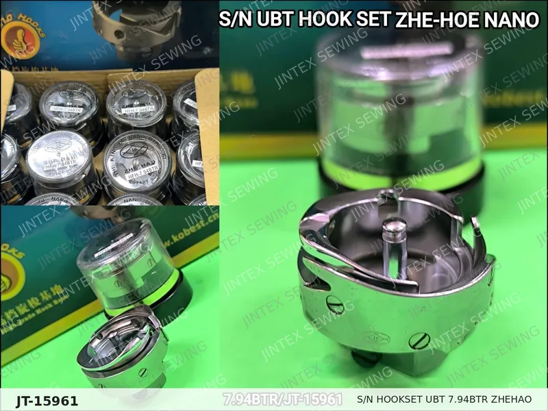 S/N Hookset UBT 7.94BTR Zhehao — Part No. JT-15961 sewing machine spare part, photo 7