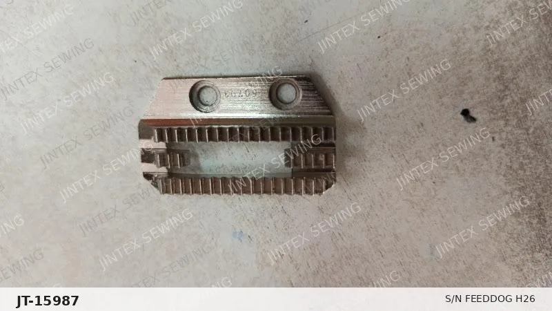 S/N Feeddog H26 150793 — Part No. JT-15987 sewing machine spare part, photo 2