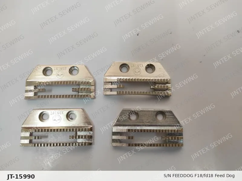 S/N Feeddog F18/fd18 Feed Dog — Part No. JT-15990 sewing machine spare part, photo 2