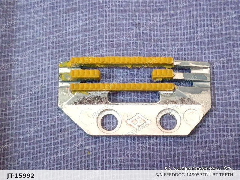 S/N Feeddog 149057TR UBT Teeth — Part No. JT-15992 sewing machine spare part, photo 2