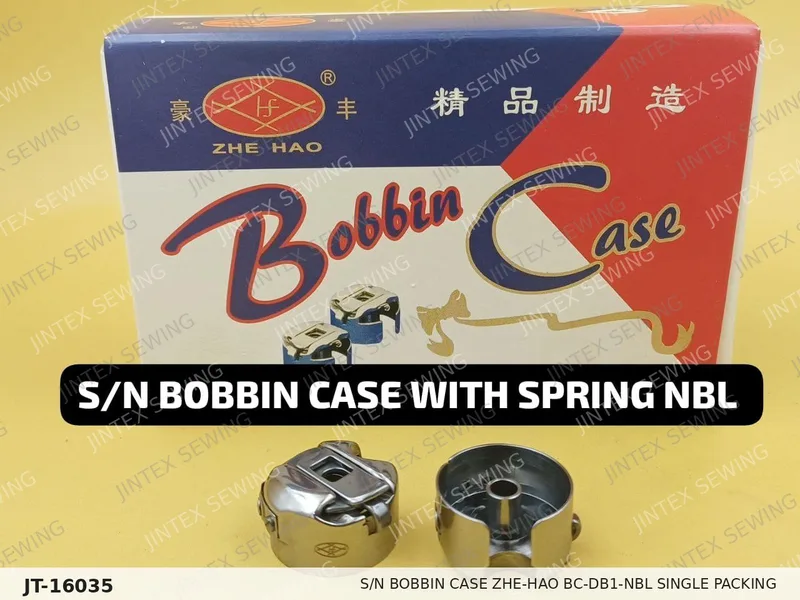 S/N Bobbin Case Zhe-Hao BC-DB1-NBL Single Packing — Part No. JT-16035 sewing machine spare part, photo 2