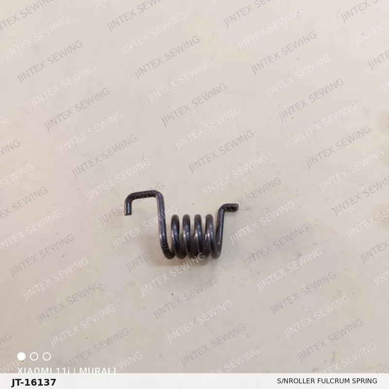 S/Nroller Fulcrum Spring  110-41506/229-49200 — Part No. JT-16137 sewing machine spare part, photo 2
