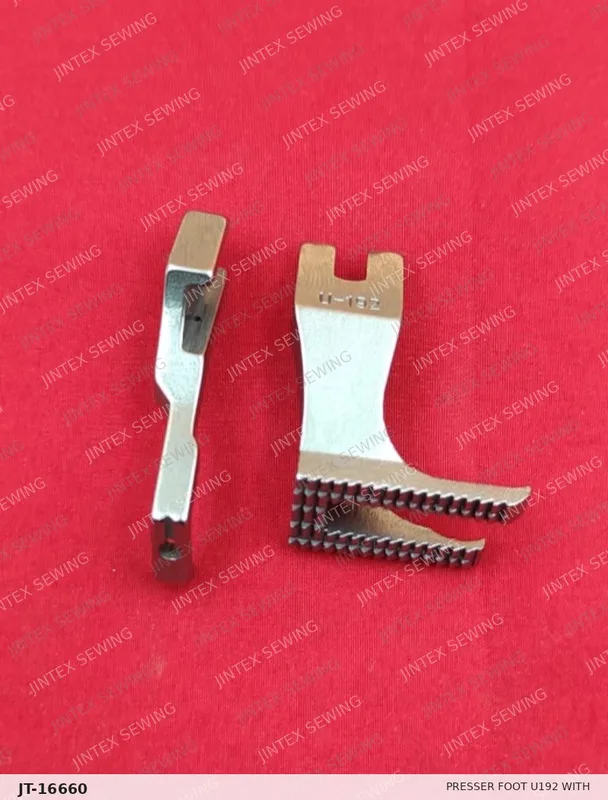Presser Foot U192 with U193 — Part No. JT-16660 sewing machine spare part, photo 2