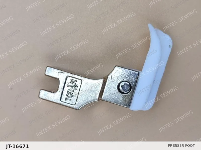 Presser Foot TCR1/16N — Part No. JT-16671 sewing machine spare part, photo 2