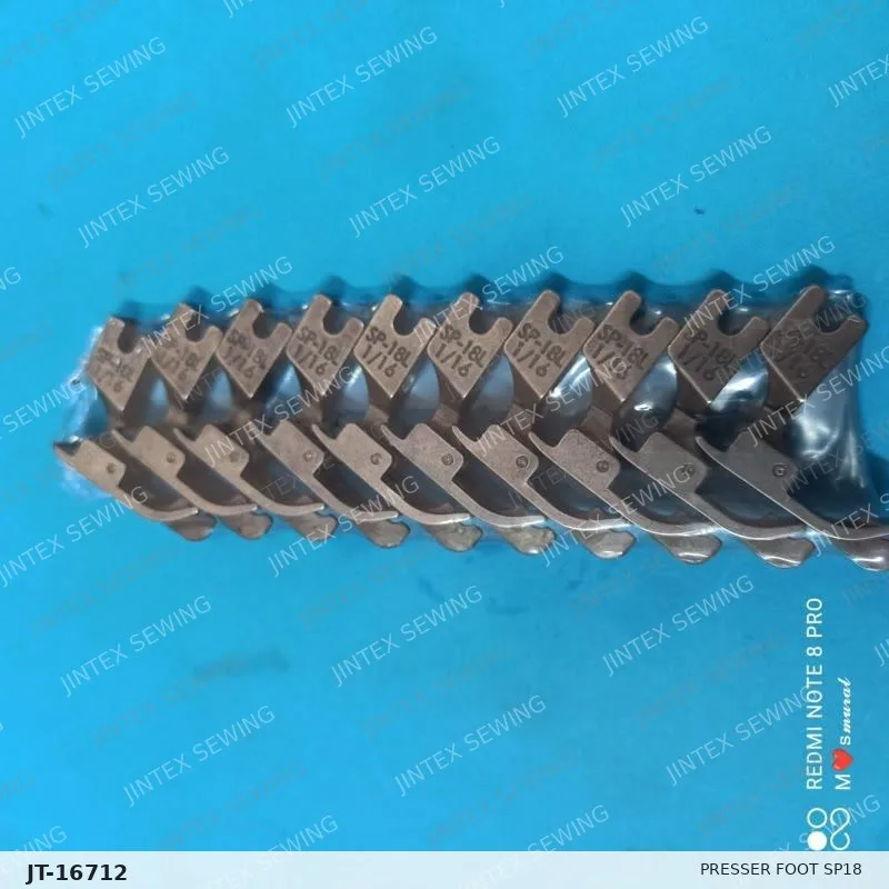 Presser Foot SP18 L1/16 — Part No. JT-16712 sewing machine spare part, photo 2