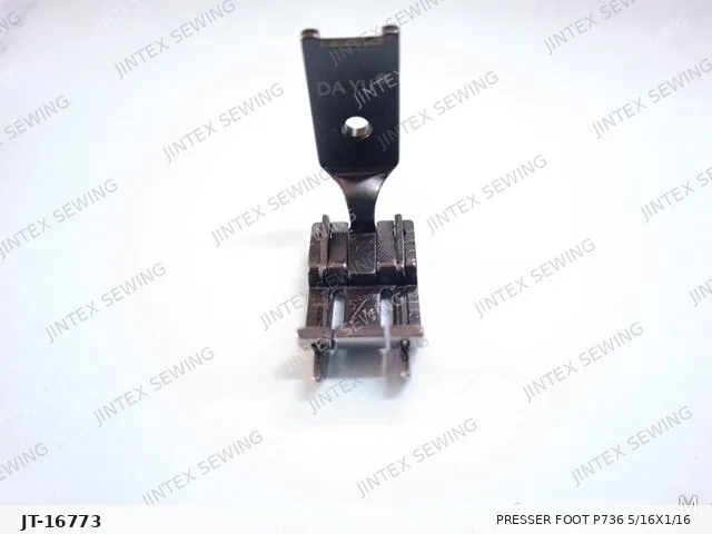 Presser Foot P736 5/16X1/16 — Part No. JT-16773 sewing machine spare part, photo 2