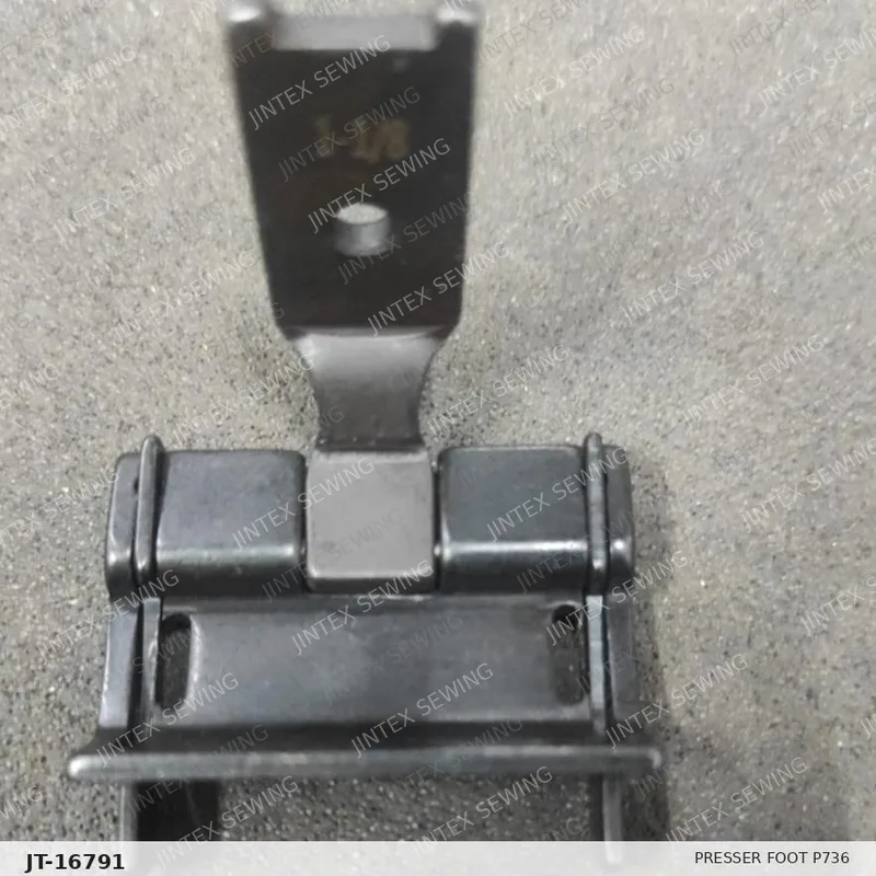 Presser Foot P736 1-1/8X1/32 — Part No. JT-16791 sewing machine spare part, photo 2