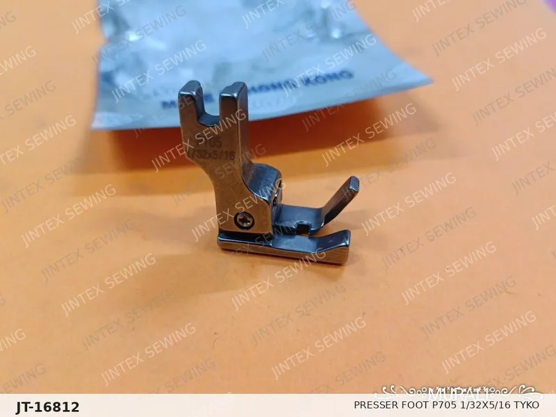 Presser Foot P705 1/32X5/16 Tyko — Part No. JT-16812 sewing machine spare part, photo 2