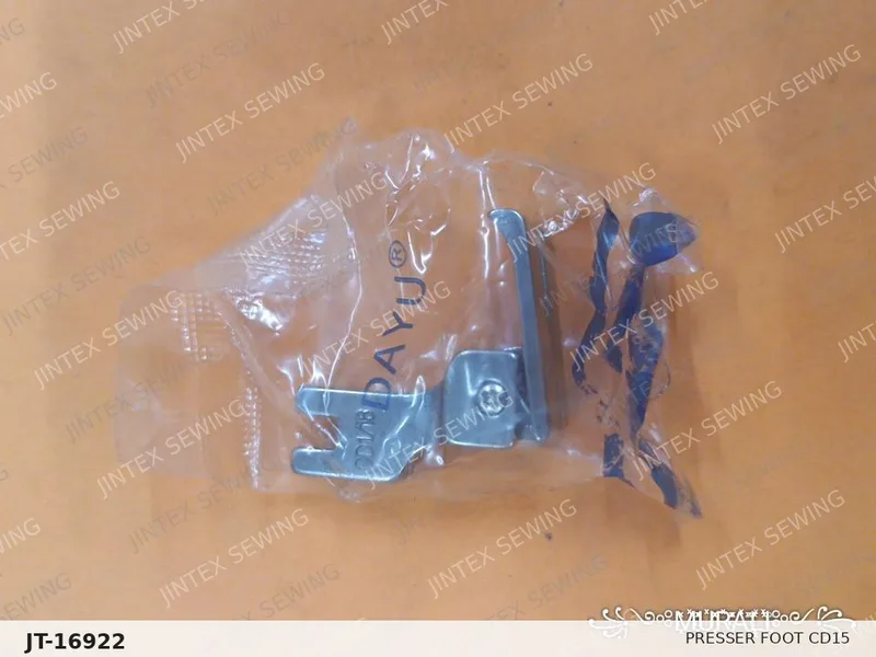 Presser Foot CD15 /CD1/16 — Part No. JT-16922 sewing machine spare part, photo 2