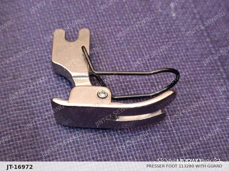 Presser Foot 113280 with Guard — Part No. JT-16972 sewing machine spare part, photo 3