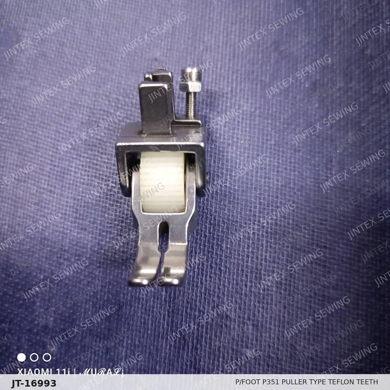 P/Foot P351 Puller Type Teflon Teeth DF-60571 — Part No. JT-16993 sewing machine spare part, photo 2