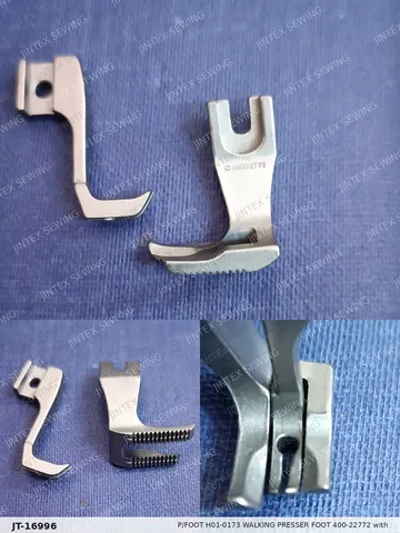 P/Foot H01-0173 Walking Presser Foot 400-22772 with 400-21791 — JT-16996 sewing machine spare part