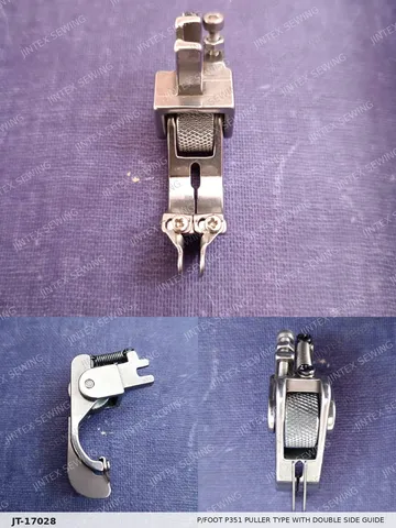 P/Foot P351 Puller Type with Double Side Guide DF-60600 — JT-17028 sewing machine spare part