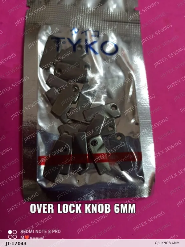 O/L Knob 6MM — Part No. JT-17043 sewing machine spare part, photo 2