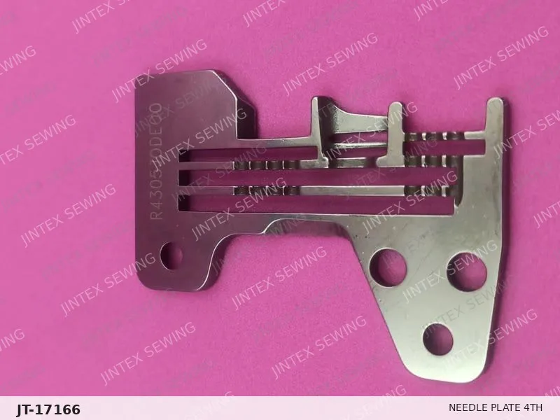 6716 Needle Plate 4TH R4305-JOD-EOO — Part No. JT-17166 sewing machine spare part, photo 2