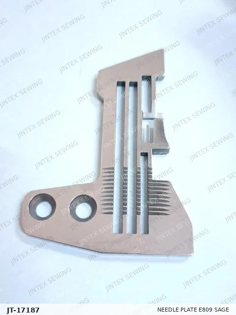 Needle Plate E809 Sage — Part No. JT-17187 sewing machine spare part, photo 4