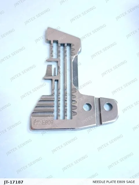 Needle Plate E809 Sage — Part No. JT-17187 sewing machine spare part, photo 3