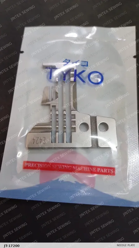 Needle Plate E424 — Part No. JT-17200 sewing machine spare part, photo 3