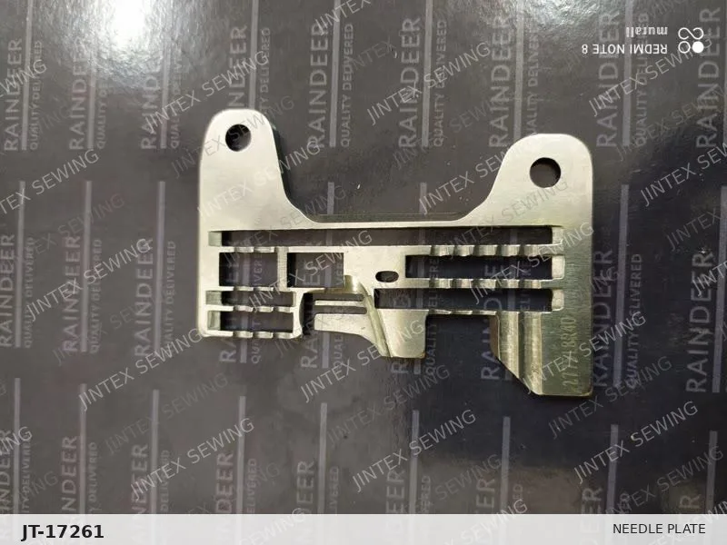 Needle Plate 277518R40 — Part No. JT-17261 sewing machine spare part, photo 2
