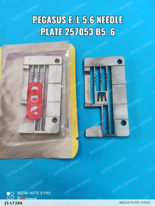 Needle Plate 257053 B5.6 — Part No. JT-17284 sewing machine spare part, photo 2