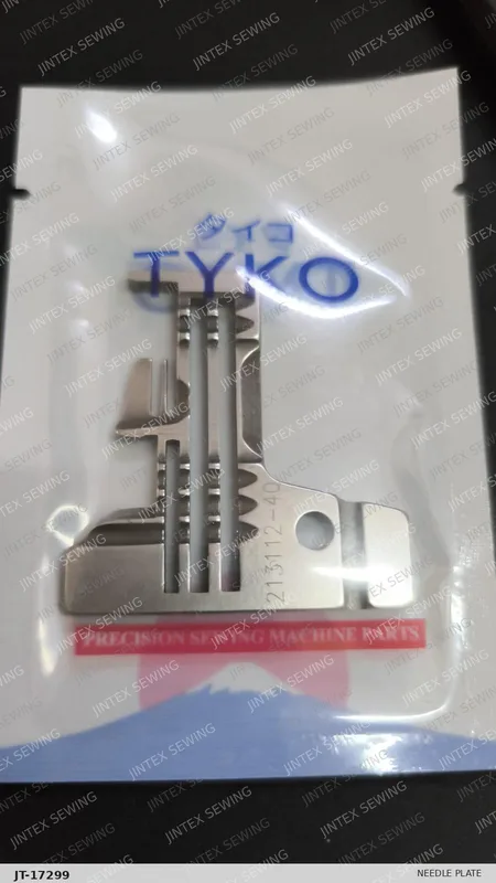 Needle Plate 213112-40 — Part No. JT-17299 sewing machine spare part, photo 3