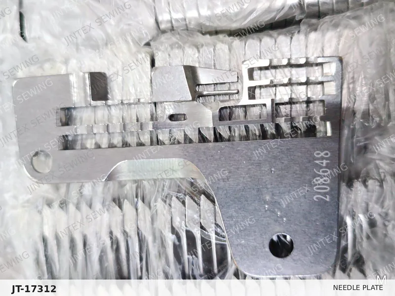 Needle Plate 208648 — Part No. JT-17312 sewing machine spare part, photo 3